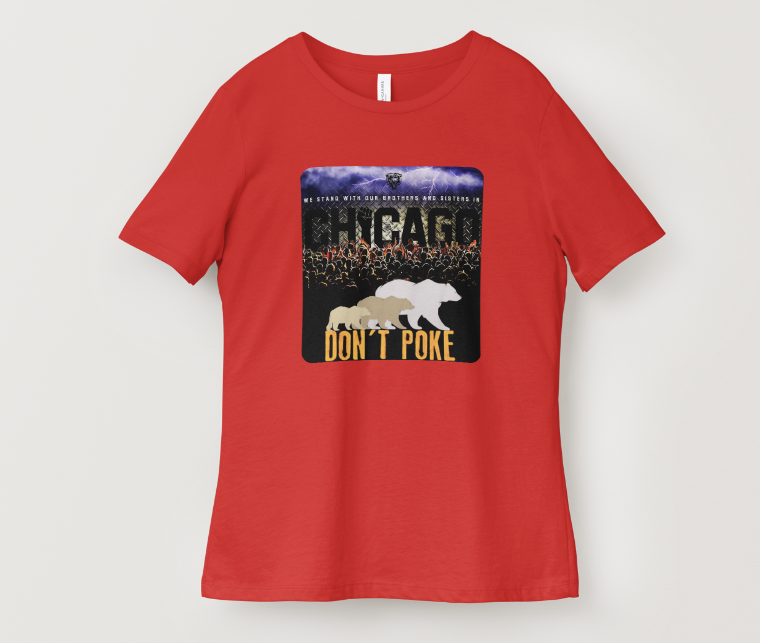 Perssia Bella™ Relaxed Unisex Cotton Tee — Custom Front Print - PERSSIA