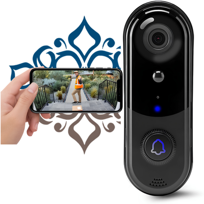 Perssia SecureView™ — Smart WiFi Video Doorbell with Two‑Way Audio - PERSSIA
