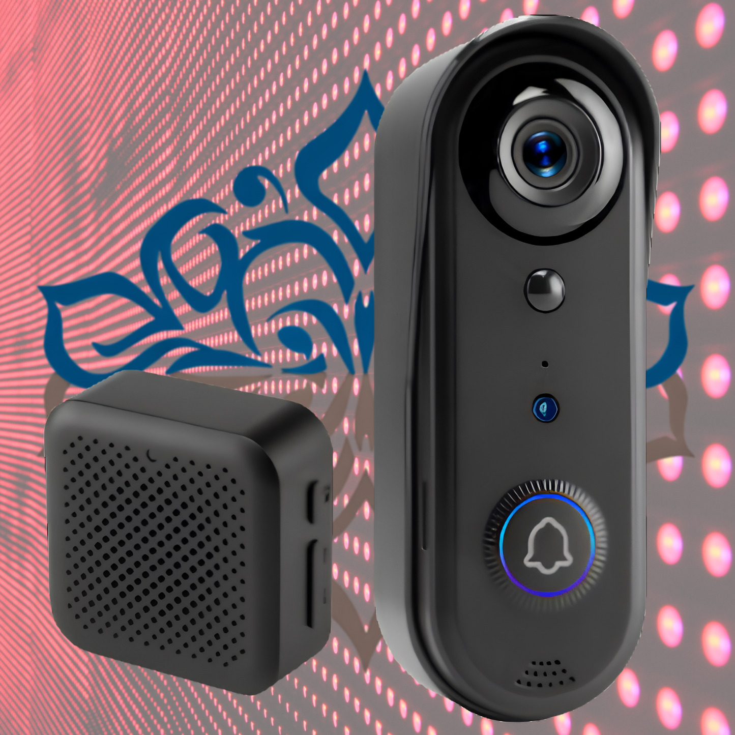 Perssia SecureView™ — Smart WiFi Video Doorbell with Two‑Way Audio - PERSSIA