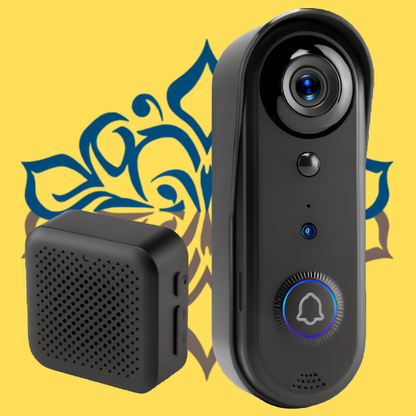 Perssia SecureView™ — Smart WiFi Video Doorbell with Two‑Way Audio - PERSSIA