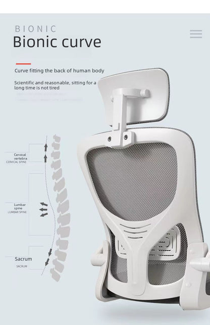 Perssia AirFlex Ergonomic Mesh Chair — Breathable Support for Home & Study