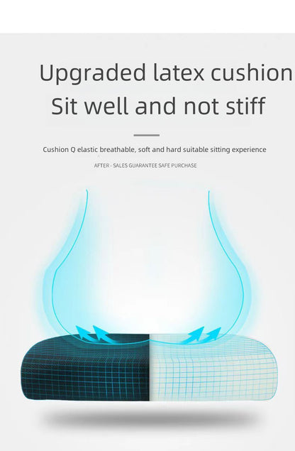 Perssia AirFlex Ergonomic Mesh Chair — Breathable Support for Home & Study