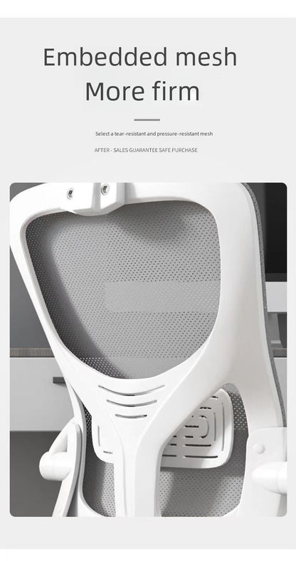 Perssia AirFlex Ergonomic Mesh Chair — Breathable Support for Home & Study