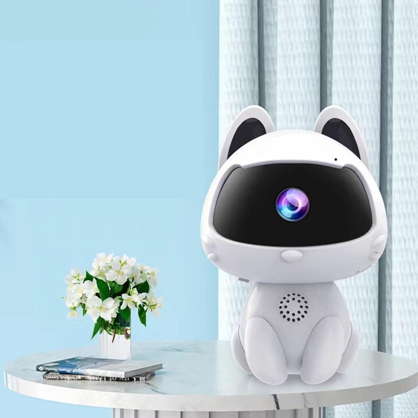 Perssia Cat Surveillance Camera – 1080P HD Pet Monitor & Audio