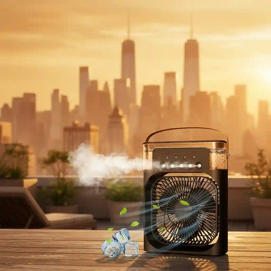 Perssia ChillCube 3‑in‑1 Mini Air Conditioning Unit — Cool • Humidify • Purify