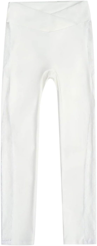 Perssia DryFlex Moisture‑Wicking Cropped Pants — Nylon‑Spandex Performance Fit