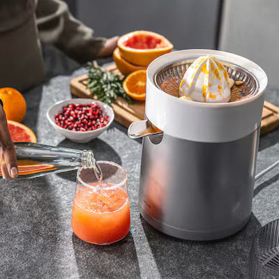 Perssia EnfinigyPro Citrus Juicer — Premium Silver Auto‑Start Citrus Extractor