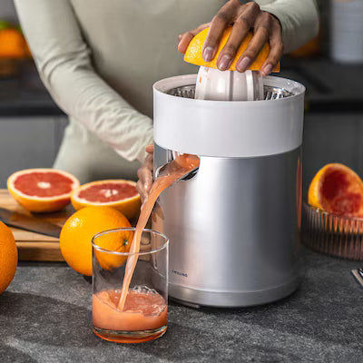 Perssia EnfinigyPro Citrus Juicer — Premium Silver Auto‑Start Citrus Extractor