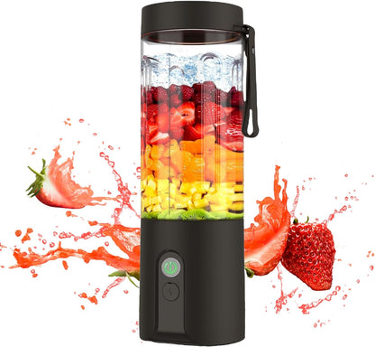 Perssia FreshBlend Mini Portable Juicer — Compact USB Rechargeable Smoothie Maker
