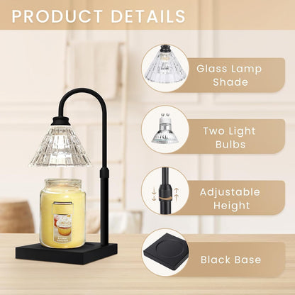 Perssia GlowMelt Candle Warmer Lamp Dimmable