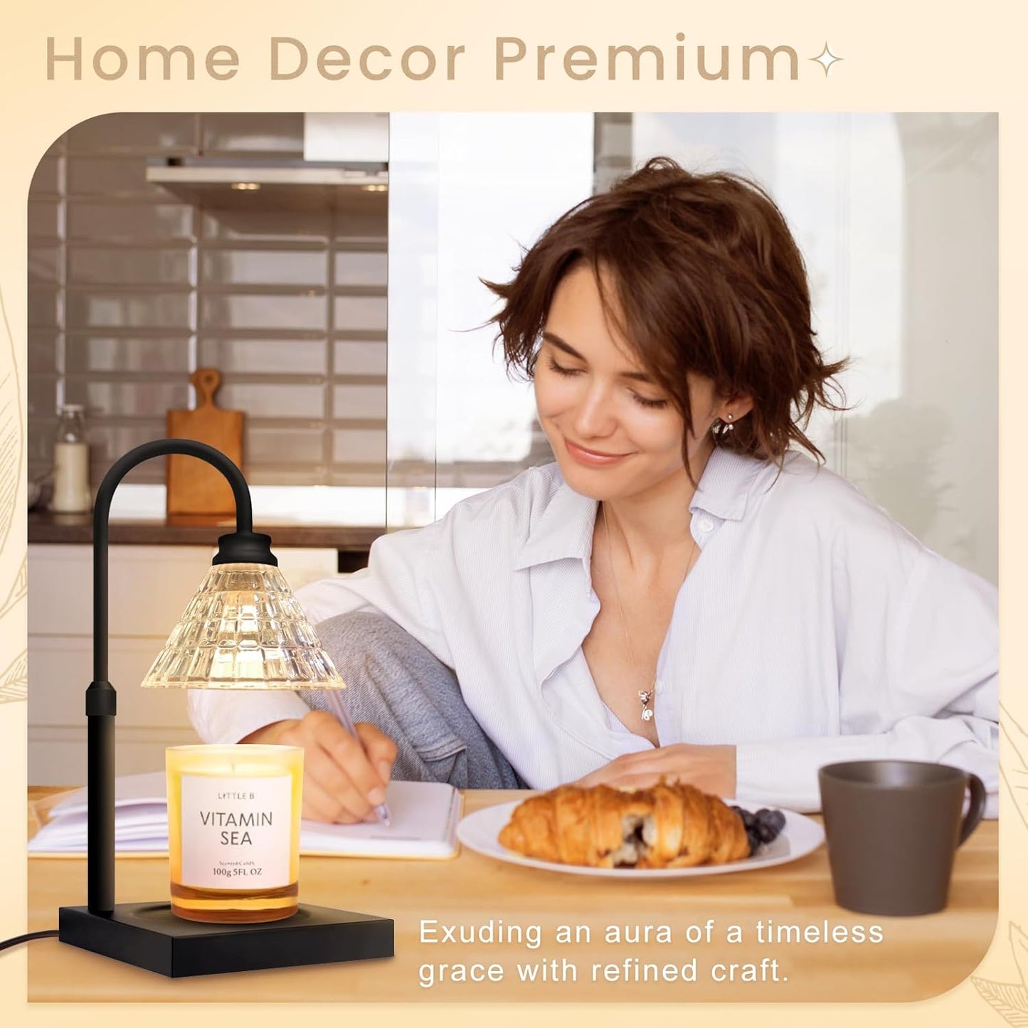 Perssia GlowMelt Candle Warmer Lamp Dimmable