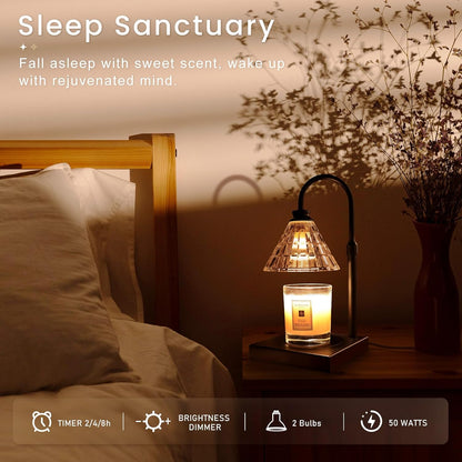 Perssia GlowMelt Candle Warmer Lamp Dimmable