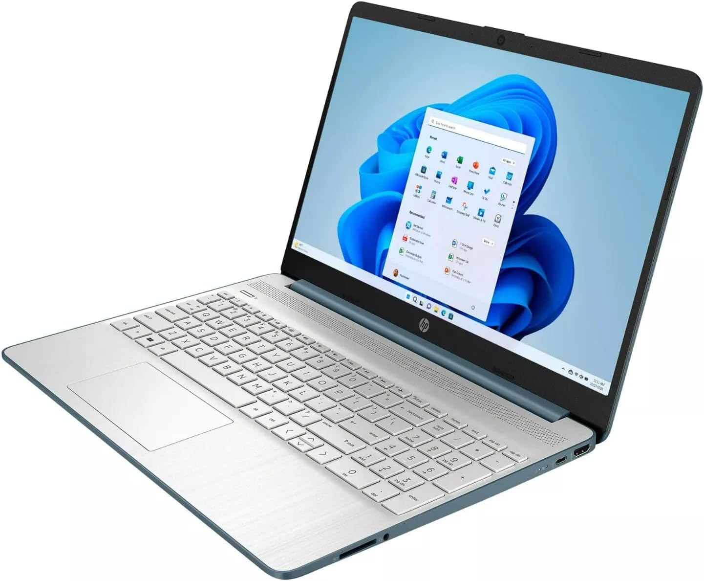 Perssia HP15 SkyLite Laptop — 15.6" HD Laptop (Intel i3, 8GB, 256GB SSD, Win 11 S Mode)
