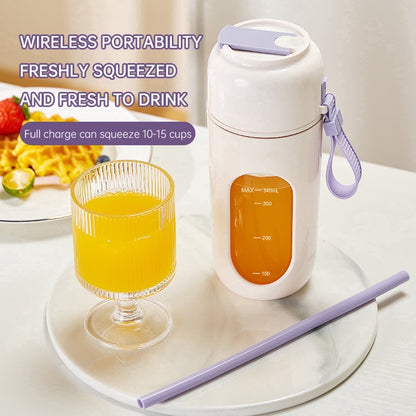 Perssia JuiceCup Portable USB Juicer — Lightweight Travel Smoothie & Juice Maker