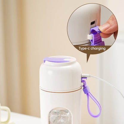 Perssia JuiceCup Portable USB Juicer — Lightweight Travel Smoothie & Juice Maker
