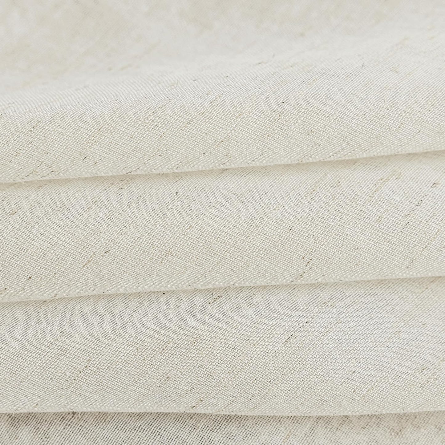 Perssia LinenGlow Sidelight French Door Curtains — 72" Linen‑Blend Sheer Door Panels