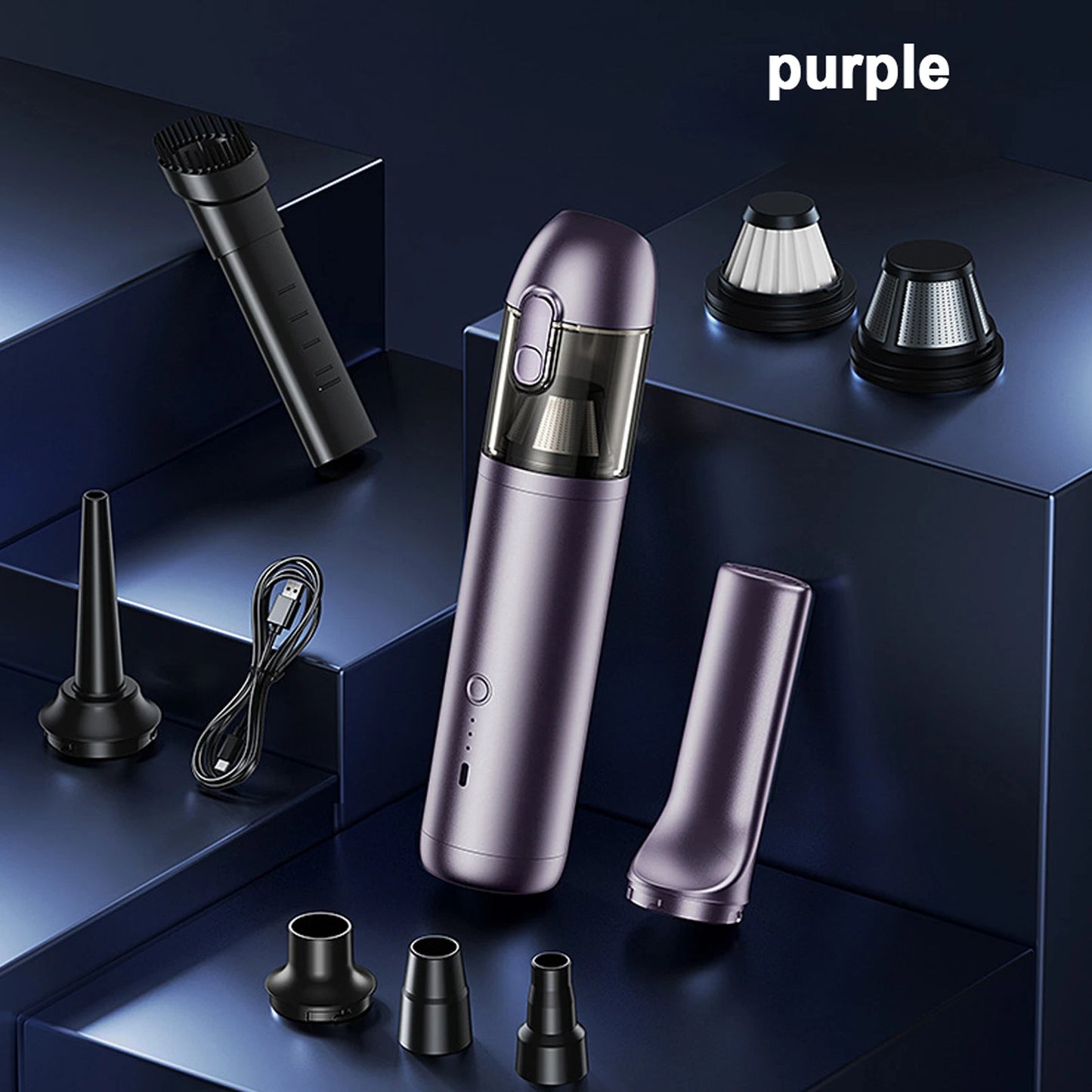 Perssia MiniJet Wireless Car Vacuum Cleaner — Ultra‑Compact High‑Suction Interior Detailer