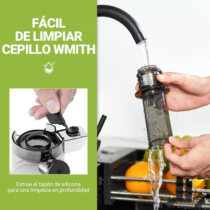 Perssia MiniPress Compact Slow Juicer (Black) — High‑Yield Cold Press Juicer