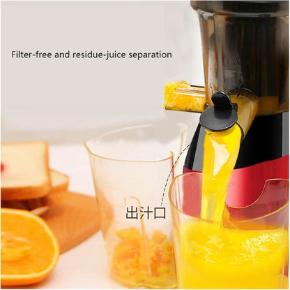 Perssia PowerPress Electric Juicer — 150W Vertical Spiral High‑Yield Cold Press Juicer