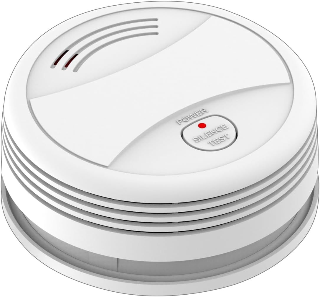 Perssia SafeSense Smart WiFi Smoke Detector (White)