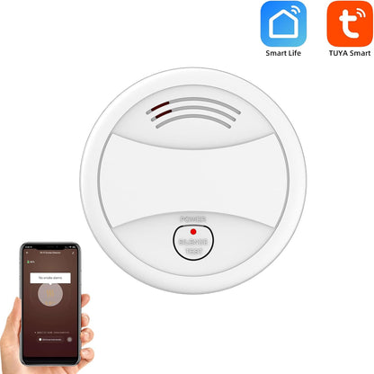 Perssia SafeSense Smart WiFi Smoke Detector (White)