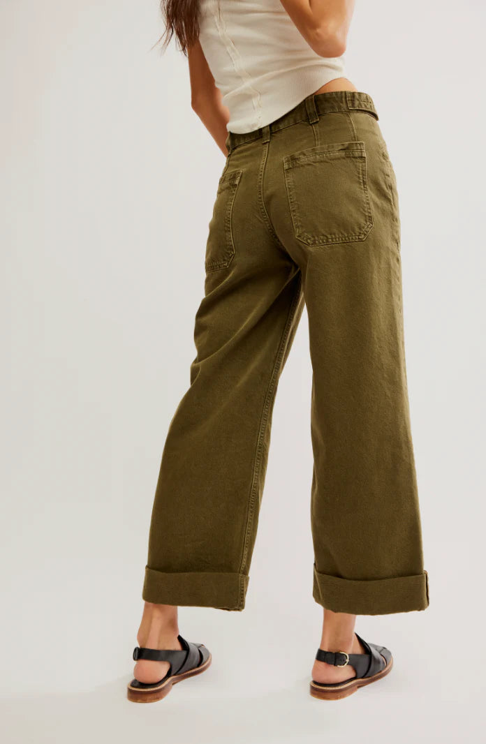 Perssia SkyBarrel Wide‑Leg Jeans High‑Waisted Baggy Jeans — Straight Barrel Fit (Light Blue)