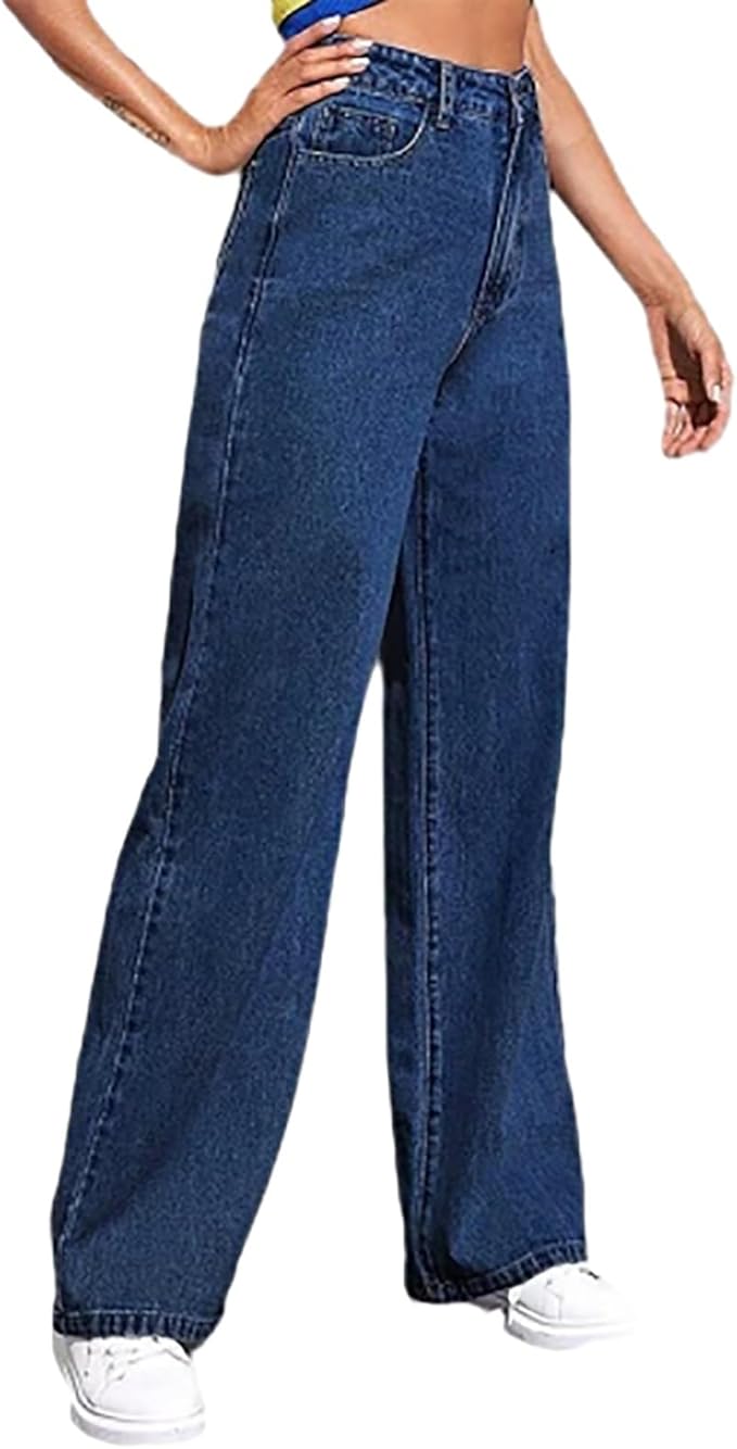 Perssia SoftDenim Oprah‑Edition Lounge Jeans — High‑Waisted Wide‑Leg Sweatpants Hybrid