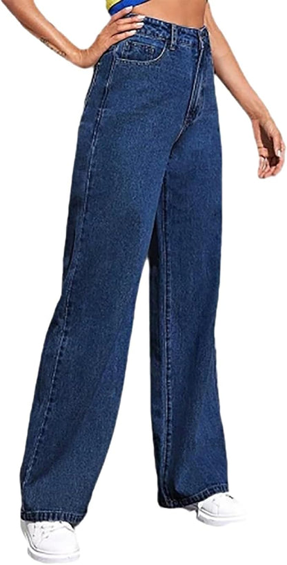 Perssia SoftDenim Oprah‑Edition Lounge Jeans — High‑Waisted Wide‑Leg Sweatpants Hybrid