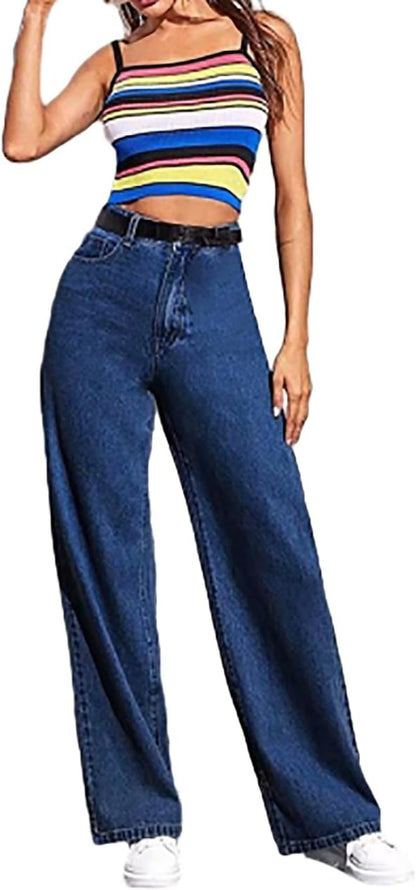 Perssia SoftDenim Oprah‑Edition Lounge Jeans — High‑Waisted Wide‑Leg Sweatpants Hybrid