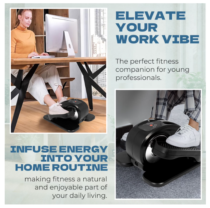 Perssia FlexStride™ Portable Under‑Desk Elliptical — Smart Low‑Impact Motion Trainer - PERSSIA