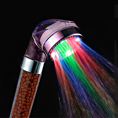 Perssia GlowRain™ LED Color‑Changing Shower Head - PERSSIA