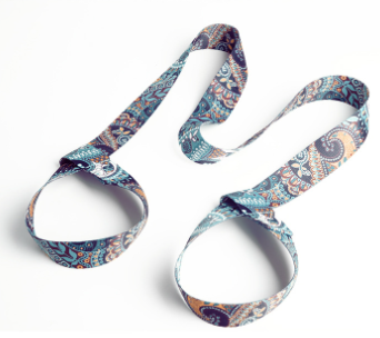 Perssia VibrantFlow™ Digital Yoga Mat Strap — ColorPrint Tie‑Down Carrier