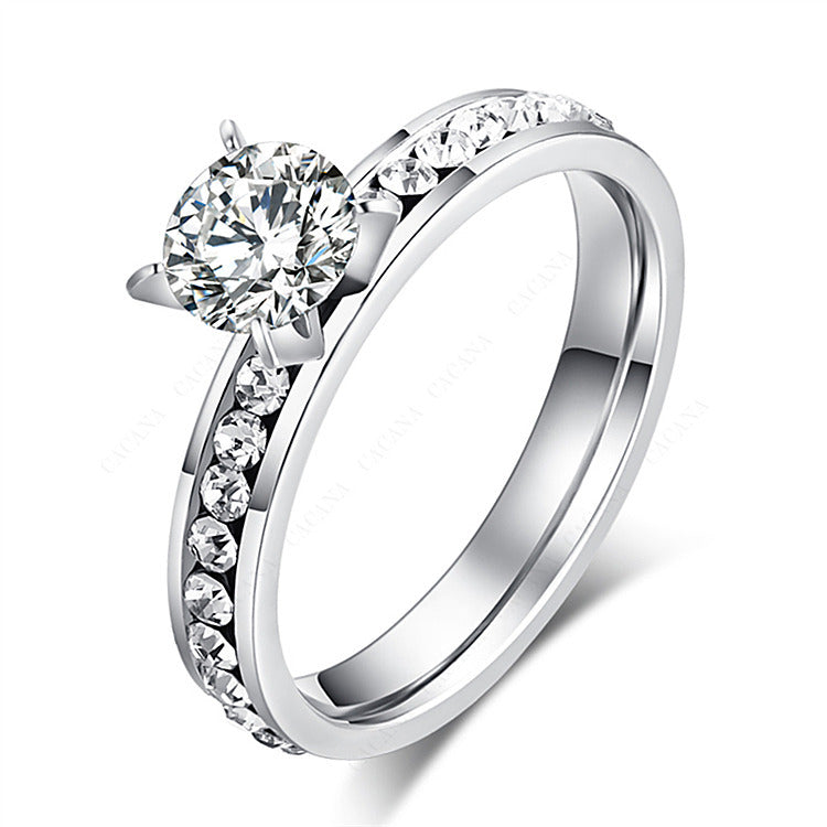 Perssia GeoLuxe™ Full Diamond Rhinestone Ring - PERSSIA