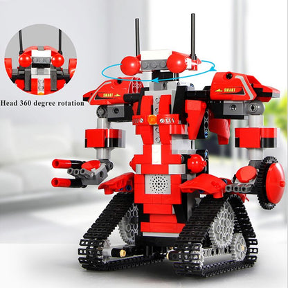 Perssia RoboCommander™ — Remote‑Control Building Block Robot (STEM Learning | Ages 3+) - PERSSIA