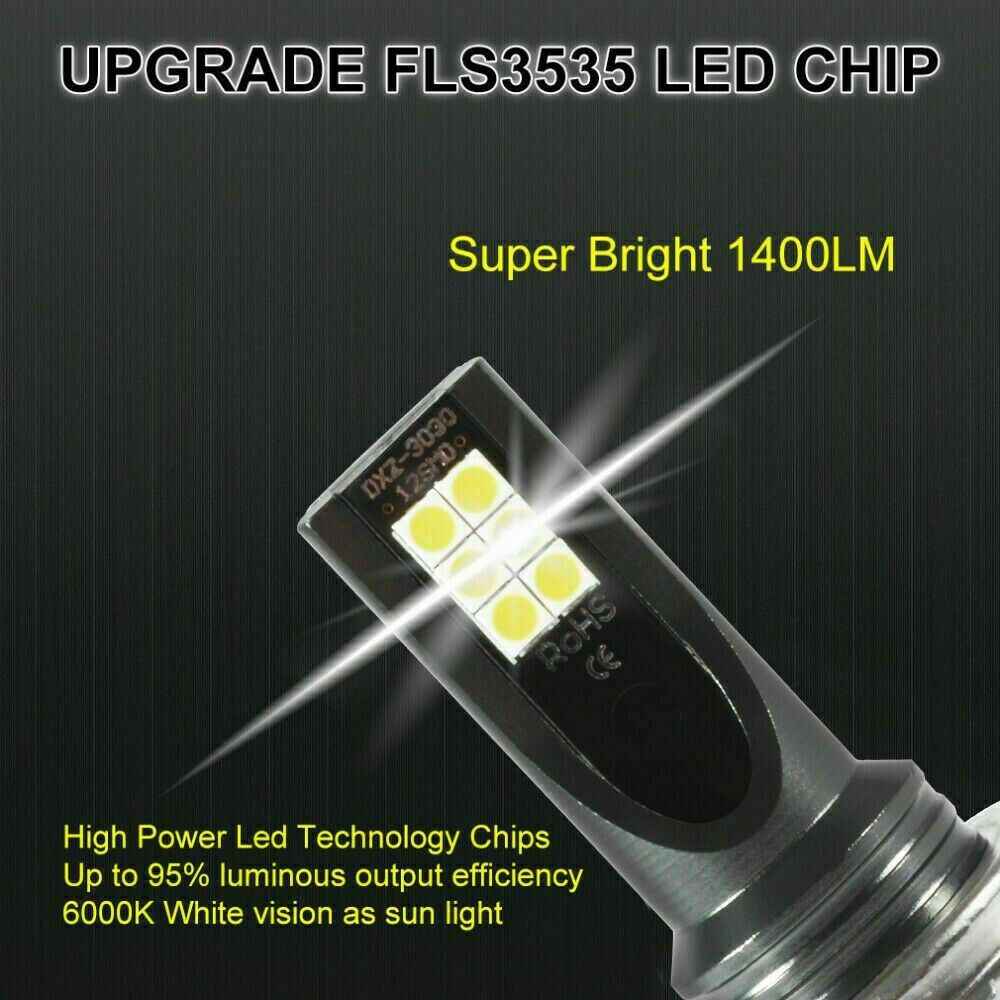Super White LED Headlight Kit — 9005/9006 Ultra‑Bright Car Light Upgrade