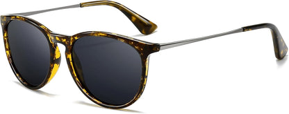 Premium Vintage round Sunglasses for Women Men Classic Retro Trendy Style