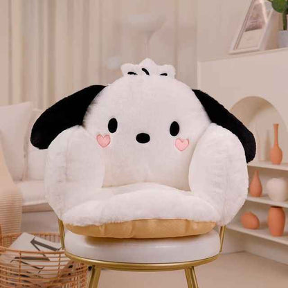 Perssia KawaiiPlush Oversized Anime Seat Cushion — Cinnamoroll • My Melody • Kuromi