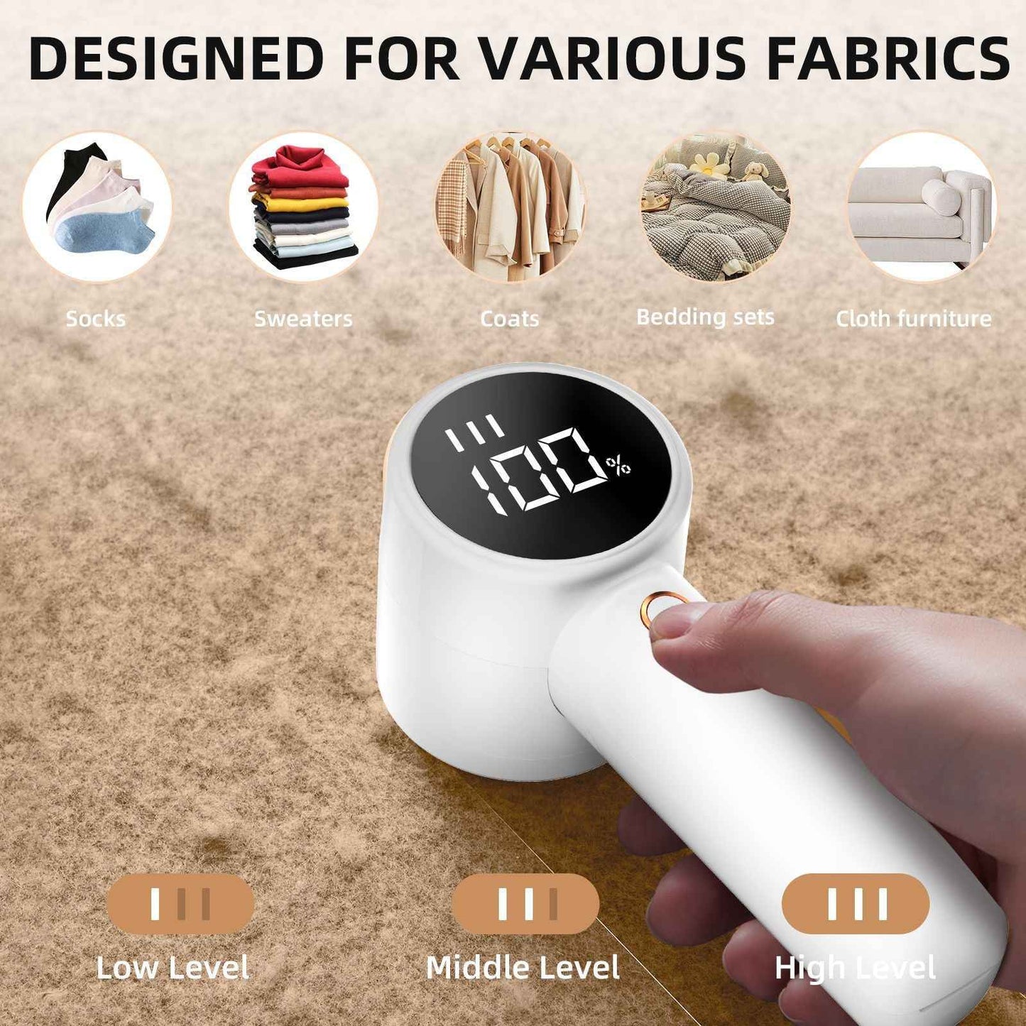 Perssia FabricRenew™ Electric Lint Remover