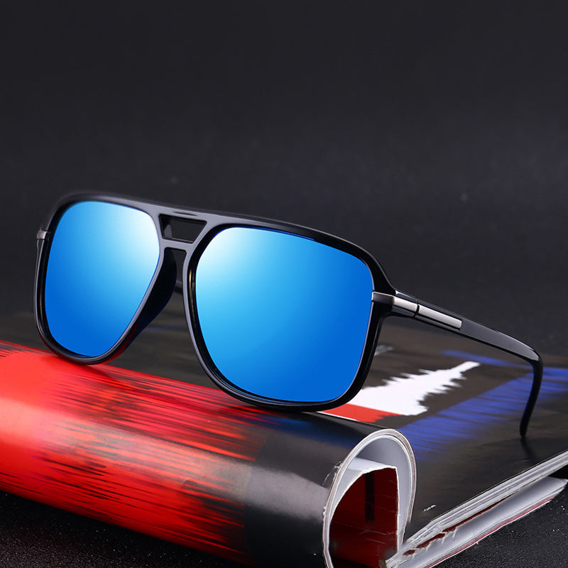 Perssia RetroShield™ Polarized Sunglasses Men's Sunglasses with Double Bridge - PERSSIA