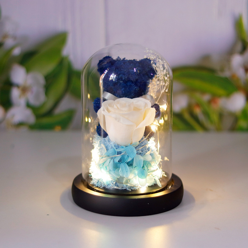 Perssia EternalGlow™ Rose & Teddy Gift Box with LED Lights - PERSSIA