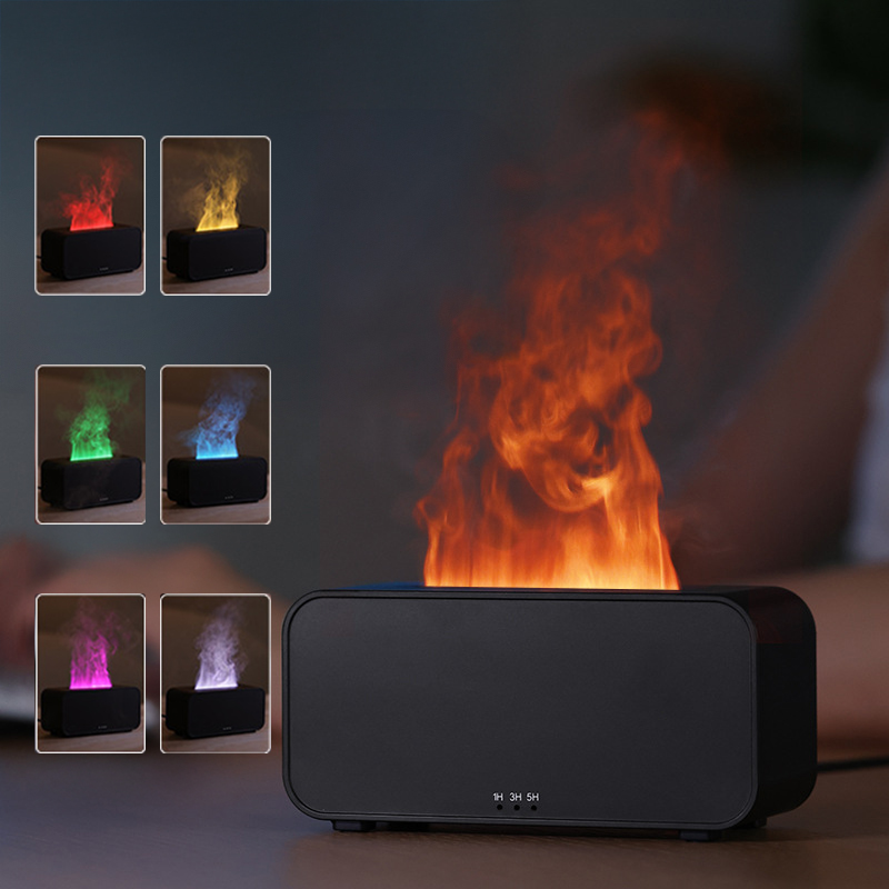Perssia FlameMist™ — Flame‑Effect Ultrasonic Aroma Diffuser - PERSSIA