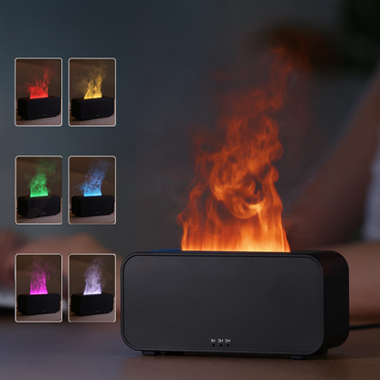 Perssia FlameMist™ — Flame‑Effect Ultrasonic Aroma Diffuser - PERSSIA