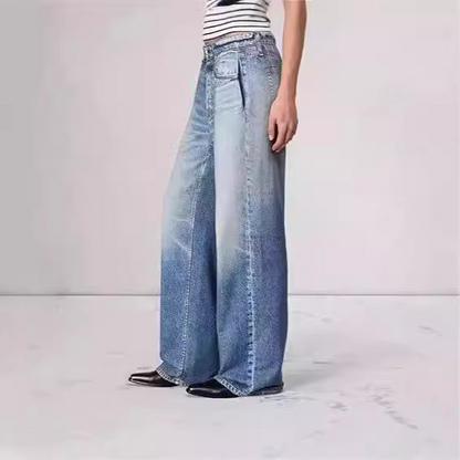 Perssia RetroFlow™ Wide-Leg Jeans - PERSSIA