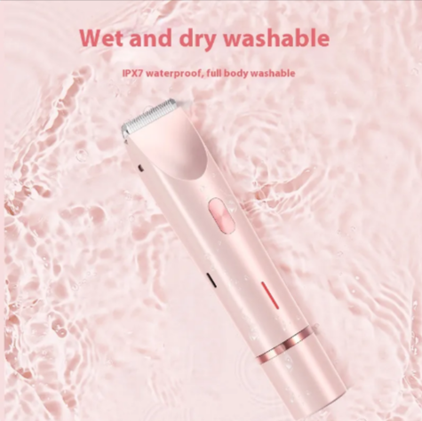 Perssia SmoothTouch Hair Remover — 2‑in‑1 Painless Precision Grooming Too