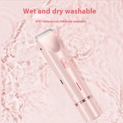 Perssia SmoothTouch Hair Remover — 2‑in‑1 Painless Precision Grooming Too