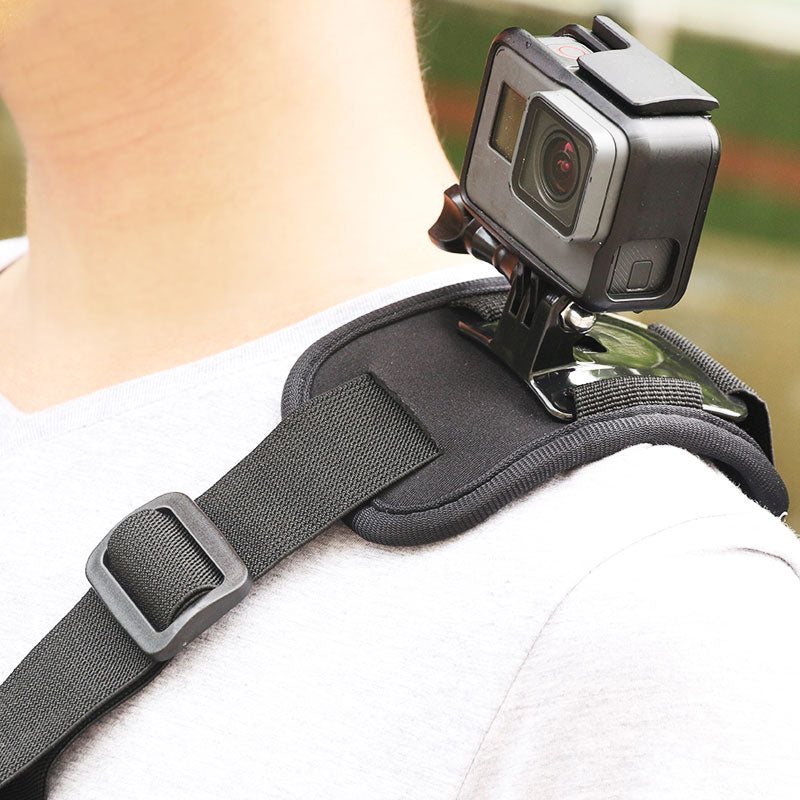 Perssia ActionHarness™ Pro — Waterproof Shoulder & Chest Strap for Action Cameras Secure. Stable. Adventure‑Ready. The ultimate hands‑free mount for capturing every moment. - PERSSIA