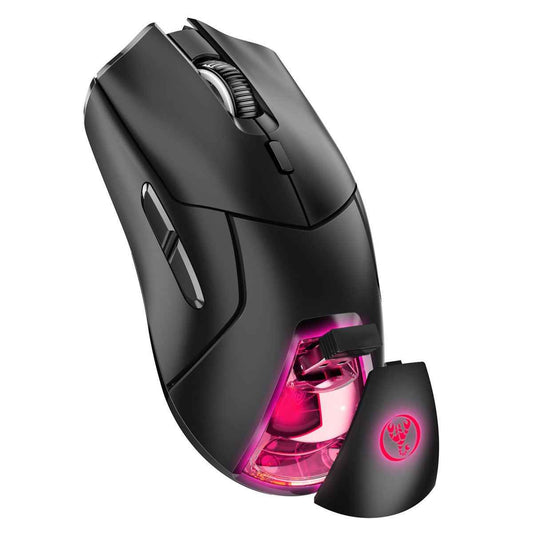 Perssia T40 TriLink™ Wireless Gaming Mouse — 3‑Mode • 4000DPI • RGB Style