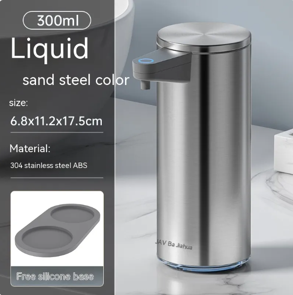 Perssia PureTouch™ Automatic Soap Dispenser Touchless Steel Soap Dispenser - PERSSIA