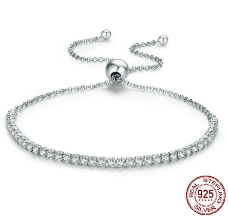 Perssia StarlightGlow™ Silver Star Accent Bracelet - PERSSIA