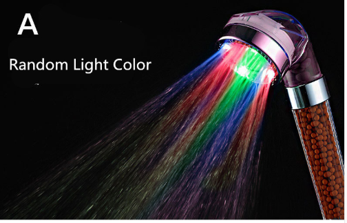 Perssia GlowRain™ LED Color‑Changing Shower Head - PERSSIA